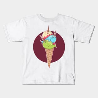 Narwhal icecream Kids T-Shirt